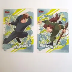 クリアカードコレクションガム2 土井半助　山田利吉　土井先生