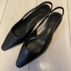 H&M スリングバック パンプス　【35】のサムネイル