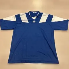 美品PUMAプーマ ヒットユニオン　サッカーシャツ ブルー半袖ウェアMビンテージ 美品PUMAプーマ ヒットユニオン サッカーシャツ ブルー半袖ウェアM