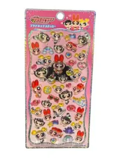 パワパフ　プチドロップステッカー　プチドロ　パワーパフガールズ