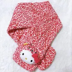⭐︎Y2K⭐︎ 산리오 ハローキティ ヒョウ柄 マフラー