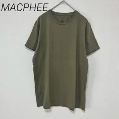トゥモローランド　MACPHEE コットン100% 半袖Tシャツ オリーブ　2のサムネイル