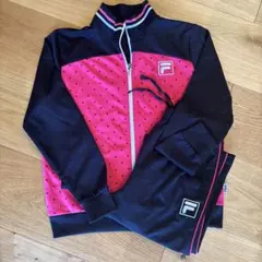 FILA ドット柄ジャージ上下セット