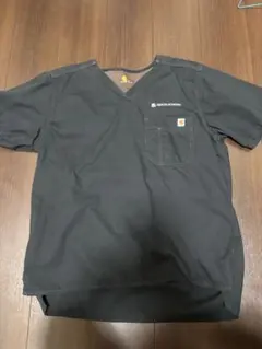 Carhartt 黒 Vネック Tシャツ