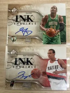 Glen Davis & Jerryd Bayless Auto 2枚セット