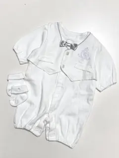アカチャンホンポ 新生児 セレモニードレス ベスト＆靴下付 男の子 50 60