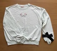 パペルラピス　トレーナー　キッズ　ミントグリーン