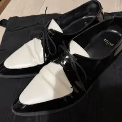 CELINE ジャクノ パテントドレスシューズ 39.5のサムネイル