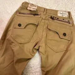 新品/Y2K /ジップ/スタッズ/fairly grunge pants 30