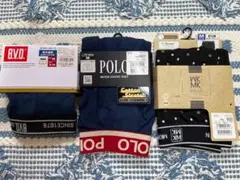 B.V.D.・POLO・MK アンダーウェア Mサイズ 3点セット
