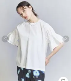 BEAUTY&YOUTH フレアスリーブチュニック