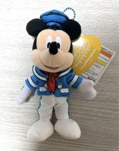 ディズニー　クワッキーダックシティ　ぬいぐるみバッジミッキー