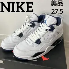 【美品】ナイキ　エアジョーダン4レトロ　LS 27.5