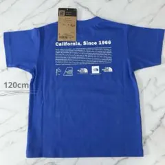 ノースフェイス　ショートスリーブヒストリカルロゴティー　120 so ブルーのサムネイル