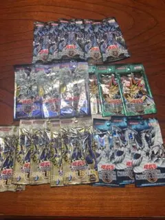 遊戯王　サーチ済みパック　まとめ売り 遊戯王 8タイトル サーチ済み未開封パック 各10パック 80パックセット