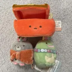 すみっコぐらし　てのりぬいぐるみ　もぐらのおうち　たからばこ　とかげ　本物