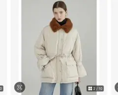 Fano Studios ダウンジャケット ブルゾン　ホワイト