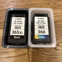使用済みCanon FINEカートリッジ BC-365XL BC-366 セットのサムネイル