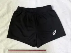 ASICS 黒 バレーボールゲームパンツ