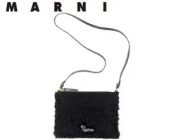 Marni ファー レザー ポーチのサムネイル