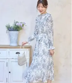 トワルドジュイロングスリーブワンピース