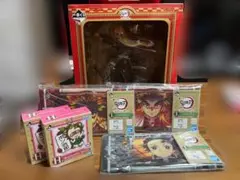 鬼滅の刃 一番くじ　フィギュア、マルチケース、セット