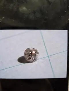 クリアラウンドカットストーン 約5mm