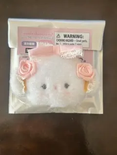 サンリオ シークレット ヘアクリップ　こぎみゅん ホワイトフリル