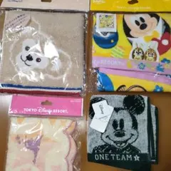 東京ディズニーリゾート タオルセット 4枚セット まとめ売り 新品 ダッフィーのサムネイル