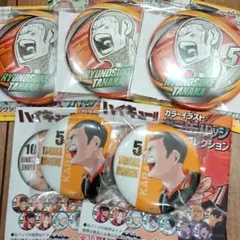 ハイキュー!! 田中龍之介 コレクション缶バッジ&キラ缶バッジ