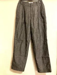 rumche タックパンツ