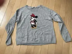 Disney ミニー 刺繍 セーター 140cm