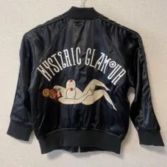 新品未使用 ヒステリックグラマー キッズジャケット 希少 ガール刺繍