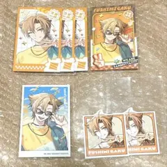 にじさんじ 三ミ一体 ランダムチェキ風カード ランダムステッカー 伏見ガク