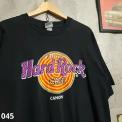 超レア US古着 90s 旧ロゴ ハードロックカフェ カンクン Tシャツ 黒 Lのサムネイル