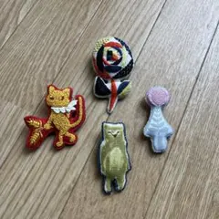 ハンドメイド　ブローチ