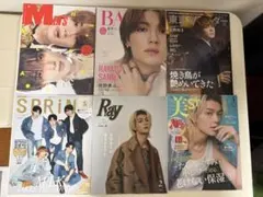 M!LK 雑誌 6冊セット 特集 ステッカー付