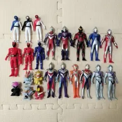 ウルトラマン 戦隊ヒーロー ソフビセット