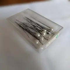 パール付きヘアピン