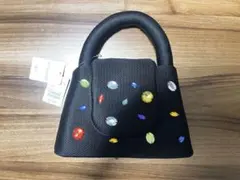 【Ray BEAMS】ビジュー バッグ ブラックのサムネイル