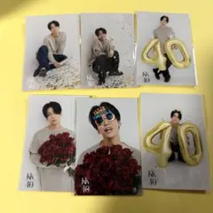WISH UPON A KAME 亀梨和也 KK 40 フォトカード 6枚セット