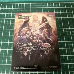 深黒のヴィランズ FFXIV インスタントカード