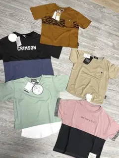 新品　110cm 男の子　Tシャツ 5点　キッズ　まとめ売り