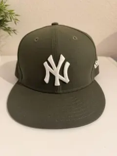 New Era ニューエラ ニューヨークヤンキース キャップ オリーブ カーキ