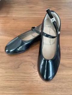 キャサリンコテージ　シューズ　黒　21.0