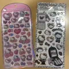 平成はっぴーフォン　コットンパフィ　ギャルキティ　セット