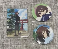 呪術廻戦 セガラッキーくじ BIG缶バッジ アクスタ 家入硝子 セット