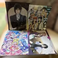 アニメ クリアファイル 4枚セット まとめ売り