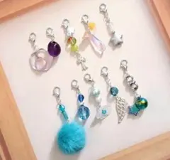 カニカン付きチャームセット(シルバー)④ ハンドメイド アソート まとめ売り