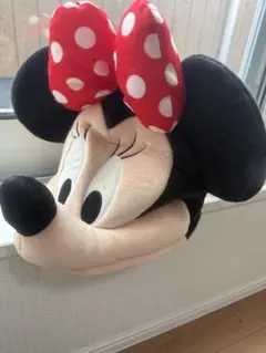 ミニーマウス ぬいぐるみ 赤い水玉リボン